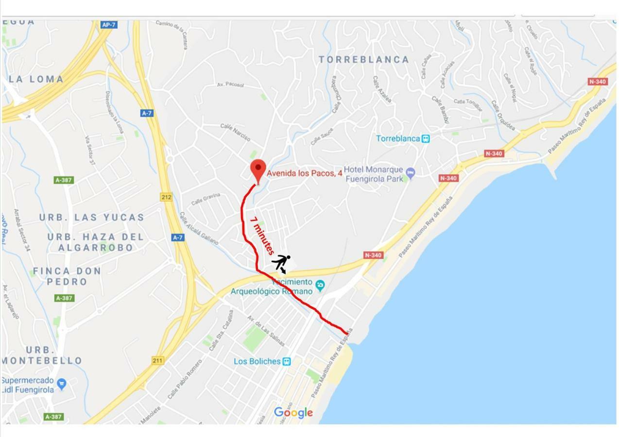 Los Pacos Holidays Фуэнхирола Экстерьер фото